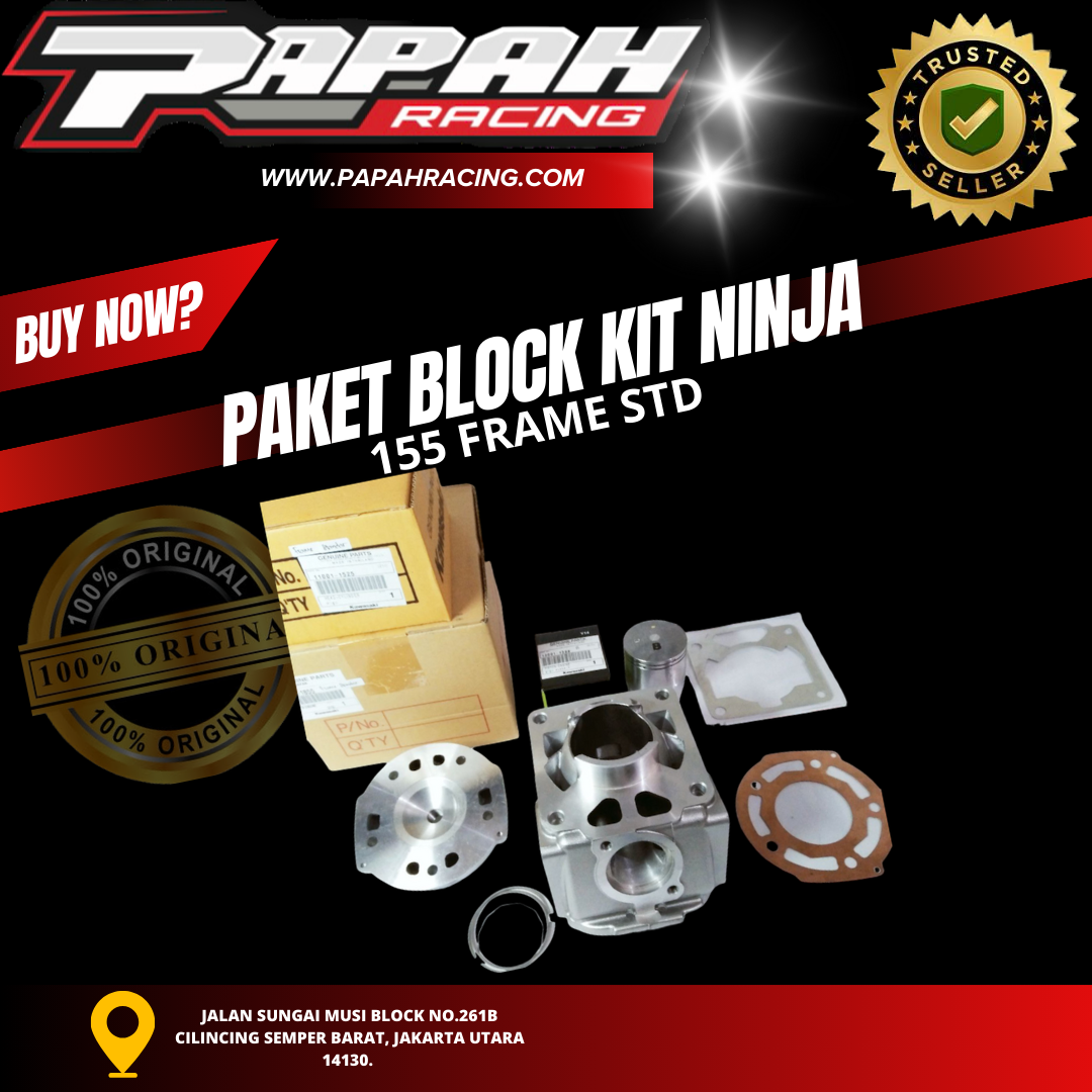 PAKET BLOK KIT NINJA 155 FRAME STD